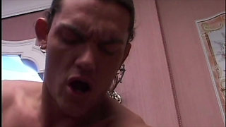 First She Dances for Them Then She Gets Fucked in a DP by Her Husband and His Friend