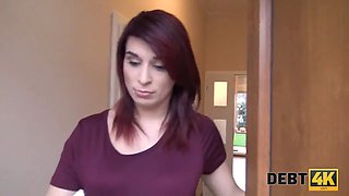Debt4k. future m. needs cash for her so why opens up feet
