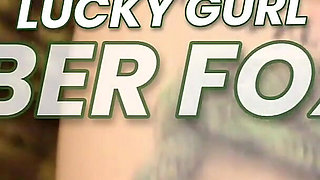 Lucky Gurl Amber Foxxx - Big Titty Slut Wife Gets Pounded by BBC
