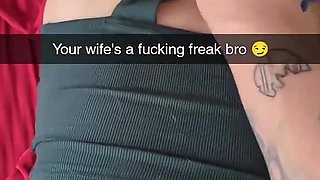 Real Cheating Neighbor Fucks on Snapchat While Husband at Work -richelle Rose