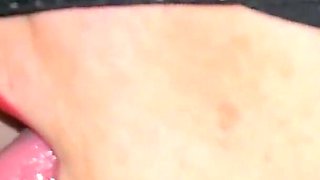 Milking My Husband's Cock and Licking All the Cum