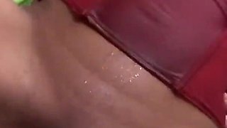 Cock hungry milf gets penetrated in the bathroom by a hard cock which eventually pisses on her face