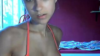Stacked brunette goes solo toys and masturbation