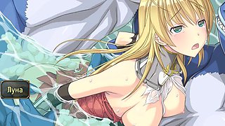 Cute anime characters get down and dirty in a wild cartoon sex adventure