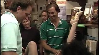 Anna Malle Gangbang in the library: Big Tits, Blowjob  Babe Porn