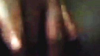Horny Black Stepmmama Masturbating on Video Call with BBC Guy
