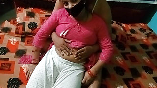 Indian bhabhi having romance with her lover.