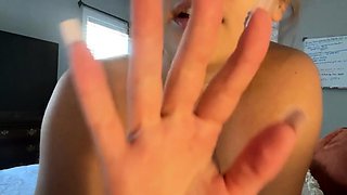 Beautiful Sonya having a horny solo toy masturbation