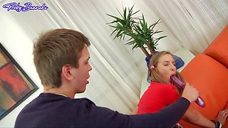Horny 18 Year Old Gets Her Ass Fucked