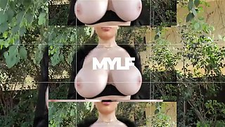 Curvy Milf Payton Preslee Oils Up Her Huge Tits And Juicy Booty And Fucks Her Workout Buddy - Mylf