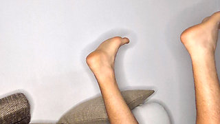 Prostate Massage Fucking His Ass Pouring Milk Into His Ass