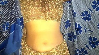 My step-sister asks me to raise my saree and show me thick ass and fuck me hard.