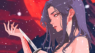 TEASER EXTENDED. HOT MILF SUMMONED AND FUCKED A DEMON'S HUGE COCK AT THE PEAK OF A MOUNTAIN.