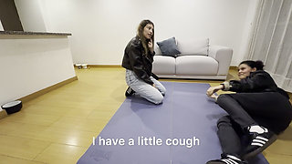 Women Tickling and Wrestling