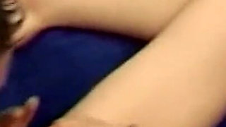 Pussy licked chick gets both her holes slammed in threesome