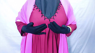 Hijabi woman fucking hard by her step brother