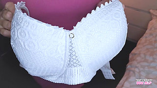 Does Grannys Big Bra Make Your Cock All Hard for her Big Mature BBW Milf Boobs