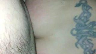 Sexy Lil Fat Ass Wearing Stockings Reverse Cowgirl on Huge Cock