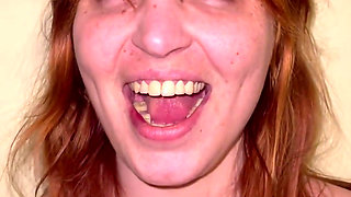 Newspaper Gag POV - Stuffing, Slapping, Taking Out