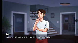 Guy sees his roommate while she was bathing