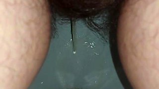 Pee Pissing in the Toilet