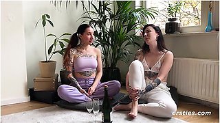 Sexy Ladies From The Netherlands Enjoy Lesbian Fun Together