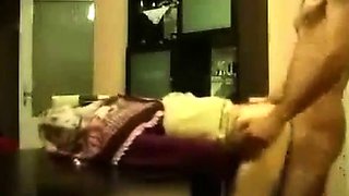 Arab Threesome on Table