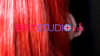 Amorous doll's red head porn