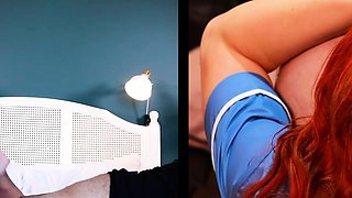 Amateur Bikini Babe in Blue is POV Blowjob Slut