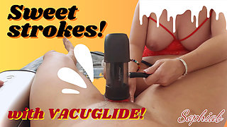 MILKING KNOB with Sophia and VacuGlide