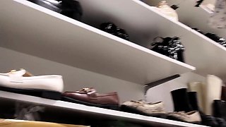 Amateur upskirt and facial Sascha Production