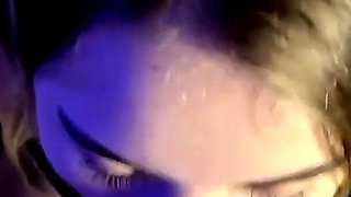 Half Sister Made Brother’s Evening Pleasant Oral Creampie. Sea of Sperm