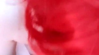 Blowjob and cum in mouth in the kitchen