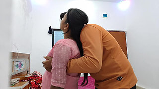 She Is His Mami and the Boy Is Leaving His Mami - Beautiful Boobs Sucking Bhabhi Younger Boy - Hot Bhabhi Sex XXX Video.