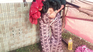 Indian village aunty fucked in Field by her son's friend hot desi Hindi sex video