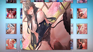 Hentai World Animation Puzzle - Part 16 - Hentai Came Inside Her Pussy by Loveskysanx