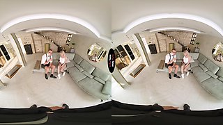 Lina Shisuta VR Porn: Academic Threesome - VirtualTaboo