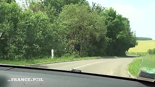 Chubby Amateur French Arab with Huge Natural Boobs Gets Hard Fucked and Jizzed on Her Big Breast Outdoor
