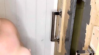 Busty brunette slut enjoys extreme amateur pov blowjob