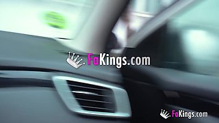 18 Years Old Astrid Ortiz Snacks a Giant Cock