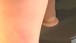 A Lot of Desire to Ride the Cock on the Chair and Fill It with Pussy Humors