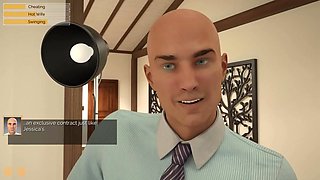 Happry Marriage Cuckold Husband Caught His Wife Having Threesome Ep24