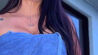 Stepson with Big Cock Takes Advantage of His Stepmom Being Home Alone - Danner Mendez / Silvana Lee