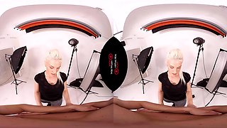 Long Shot - Busty Blonde Pornstar - Sexlikereal