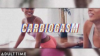 ADULT TIME Cardiogasm- Workout  Hot Lesbian Sex with Gia  Scarlit