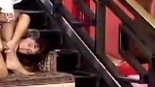 Asian MILF Standing Fuck in the Fertility Temple