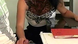 Scandal! Horny Teacher Seduces! Deep in the Ass and Pussy for the Good Grade