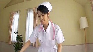 Kyoka Ishiguro Naughty Nurse Plays Doctor In The Office