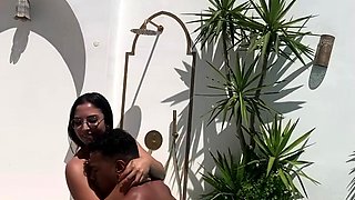 Pornstar beauty succumbs to big black cock temptation