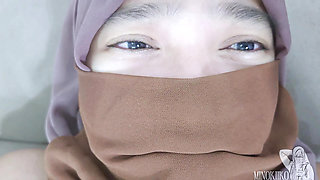 Hijab Sister in Law Loved Her Pussy Licked - Minokiiko